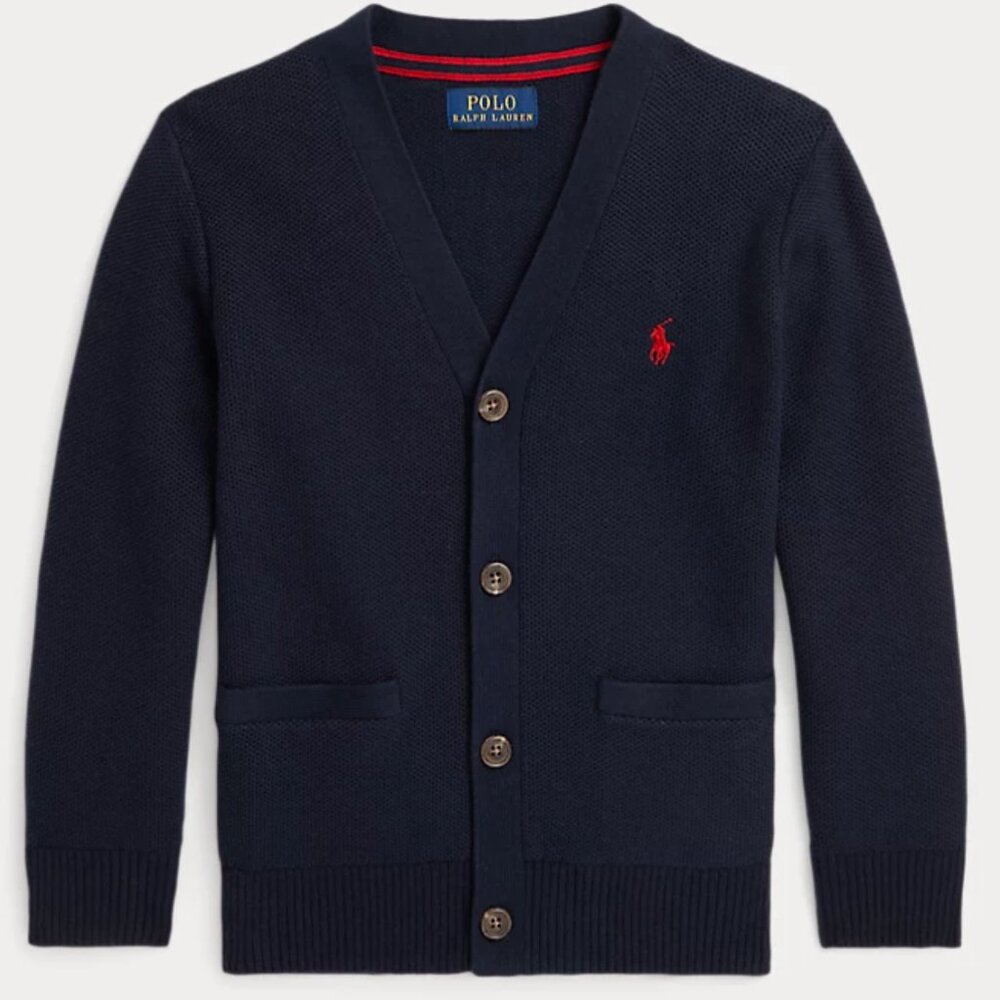 Polo Ralph Lauren Cotton V-Neck Cardigan